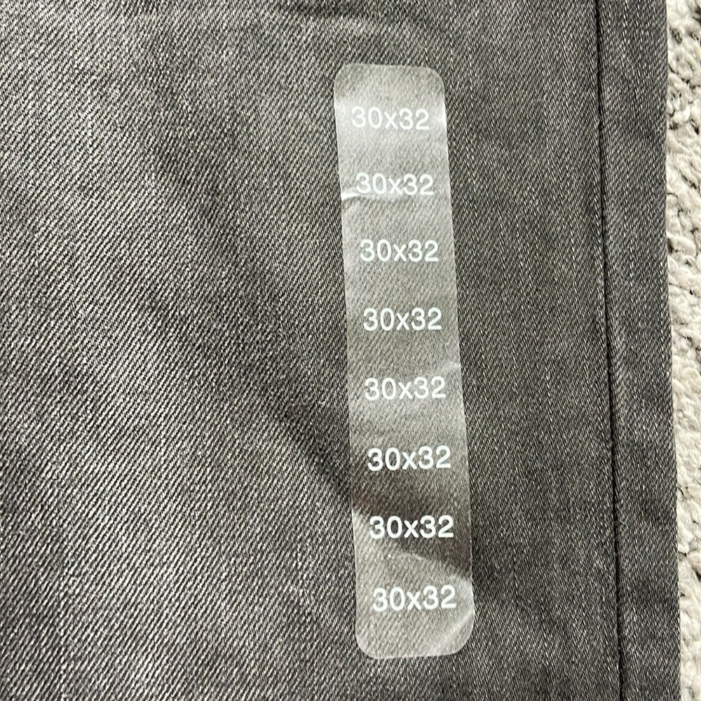 Gap Straight Leg Charcoal Jeans W30 - Picture 5 of 8